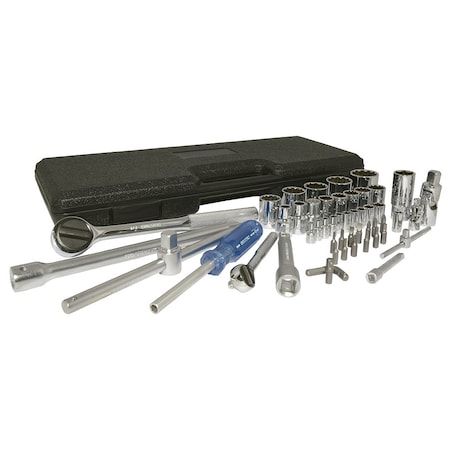Surtek Professional combined tool kit, metric, 50 pieces F4458M